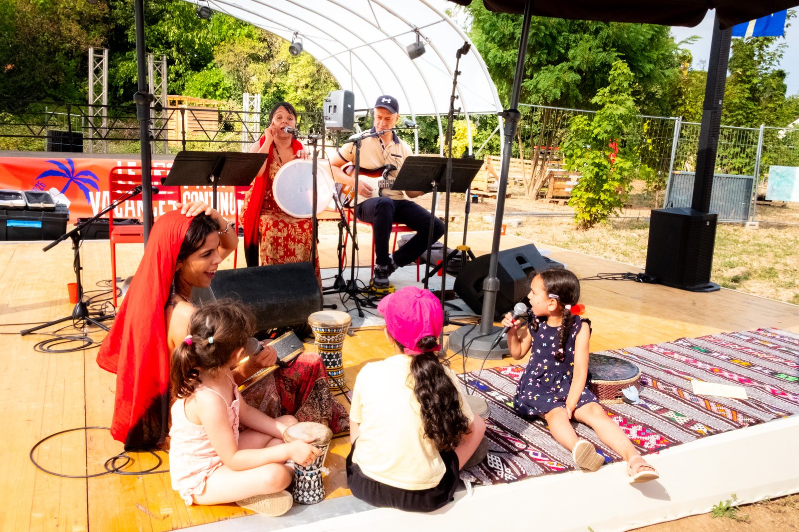 Percussions et public famille